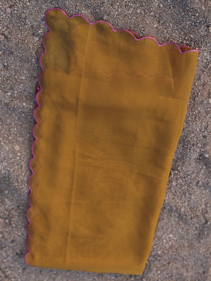 Mustard-Organza-Embroidered-V-Neck-A-Line-3-Piece-Kurta-Set