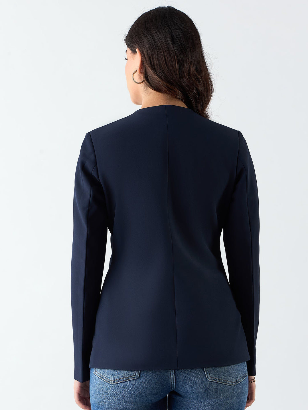 Navy-Blue-Poly-Viscose-Minimalist-Regular-Fit-Blazer