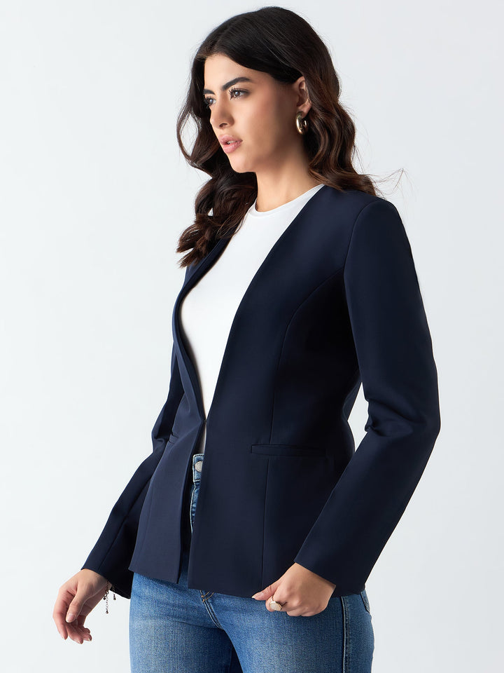 Navy-Blue-Poly-Viscose-Minimalist-Regular-Fit-Blazer