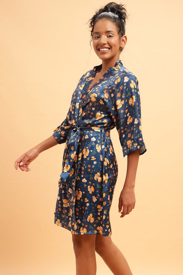 Navy-Blue-Satin-Pretty-Florals-Robe