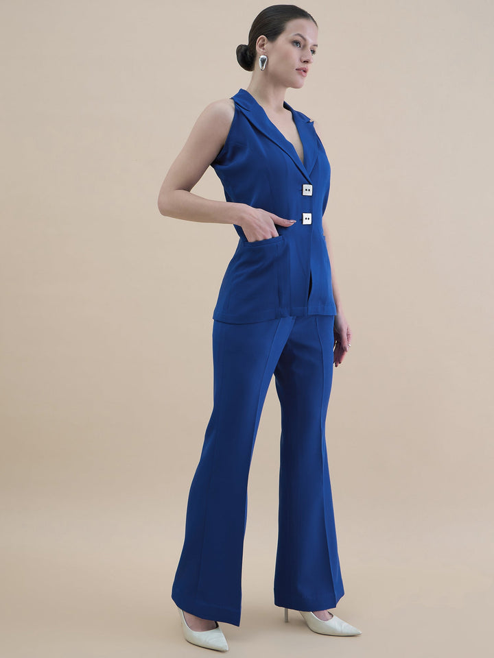 Navy-Blue-Waistcoat-&-Tailored-Fit-Stretchable-Trouser-Set