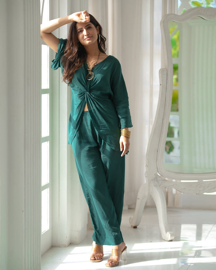 Jade-Green-Muslin-Asymmetric-Co-Ord-Set