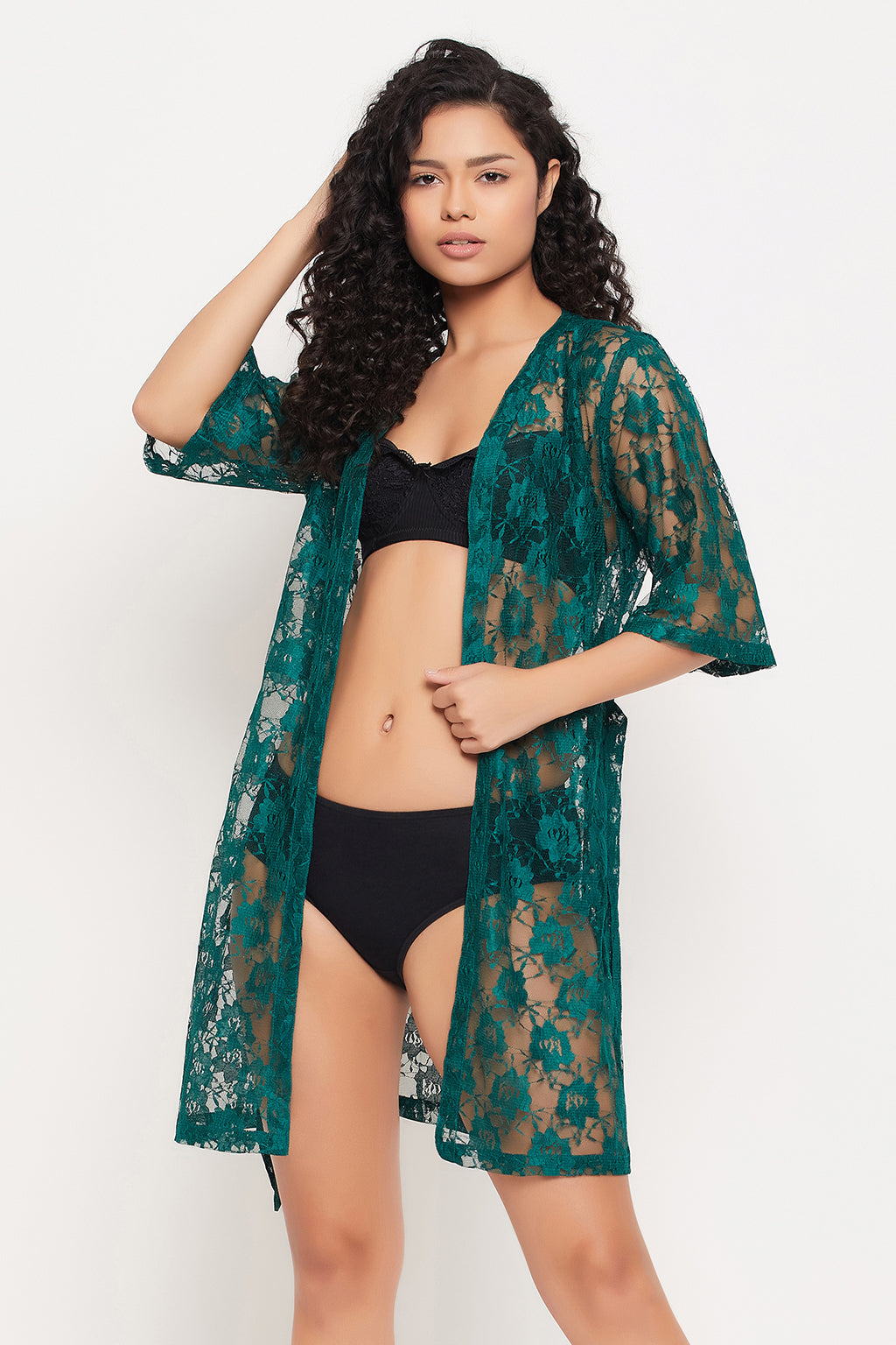 Ocean-Green-Lace-Chic-Basic-Sheer-Robe