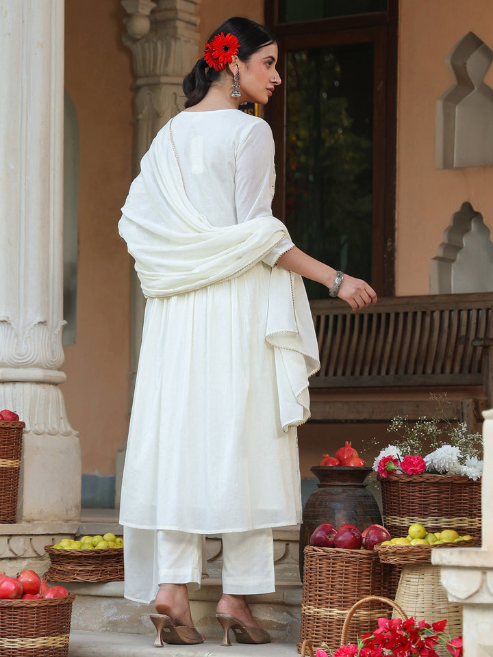Off-White-Cotton-A-Line-Embroidered-3-Piece-Kurta-Set