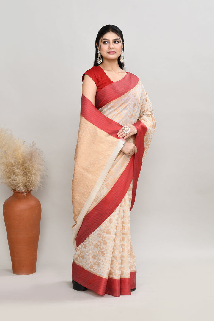 Off-White-&-Gold-Kota-Silk-Banarasi-Zari-Work-Saree