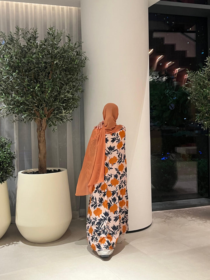 Mustard-Georgette-Mustard-Hues-Kimono-&-Sheila-Set