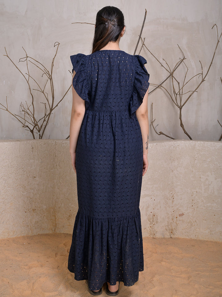 Navy-Blue-Cotton-Schiffli-Maxi-Dress