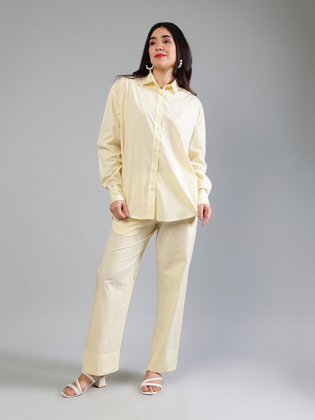 Cream-Pure-Cotton-Comfort-Fit-Co-Ord-Set