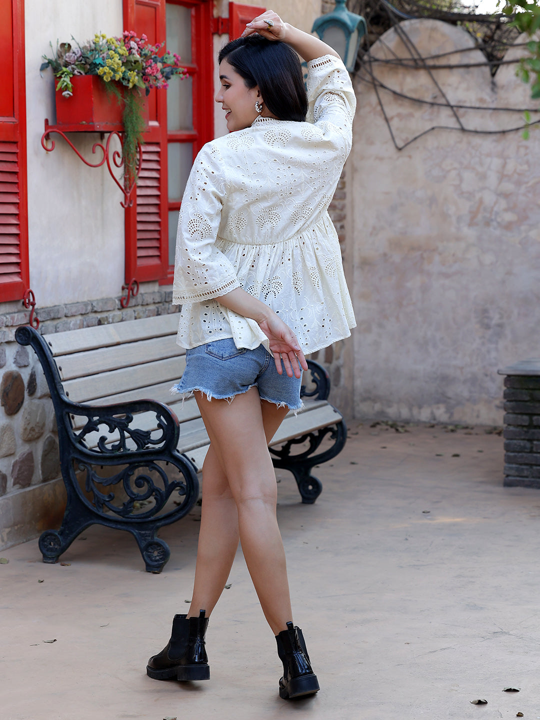 Cream-Cotton-Schiffli-Embroidered-Top