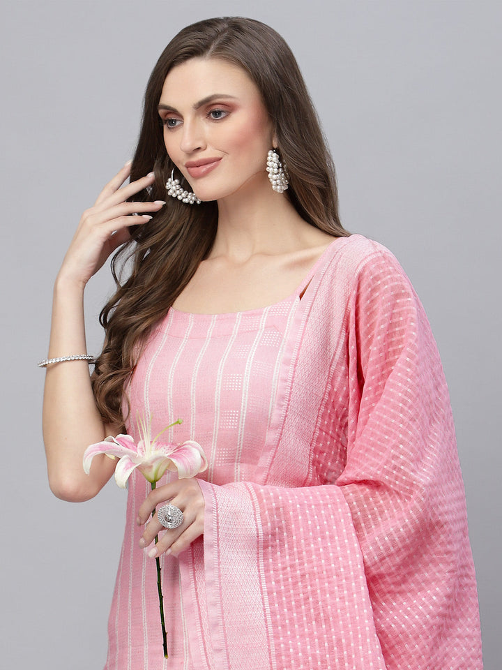 Purple-Rayon-Bandhej-Printed-3-Piece-Kurta-Set