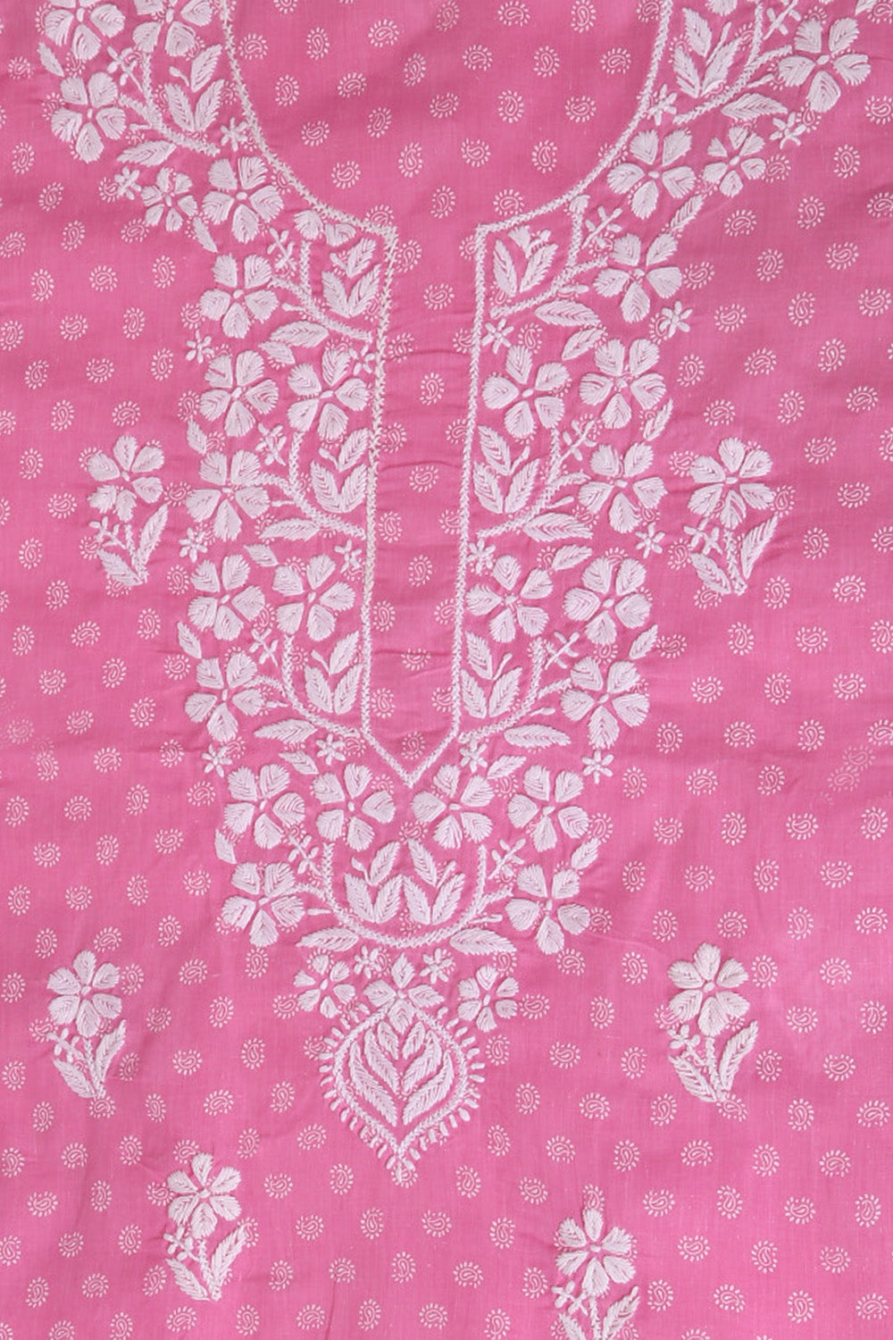 PInk-&-White-Cotton-Embroidery-Chikankari-Dress-Material