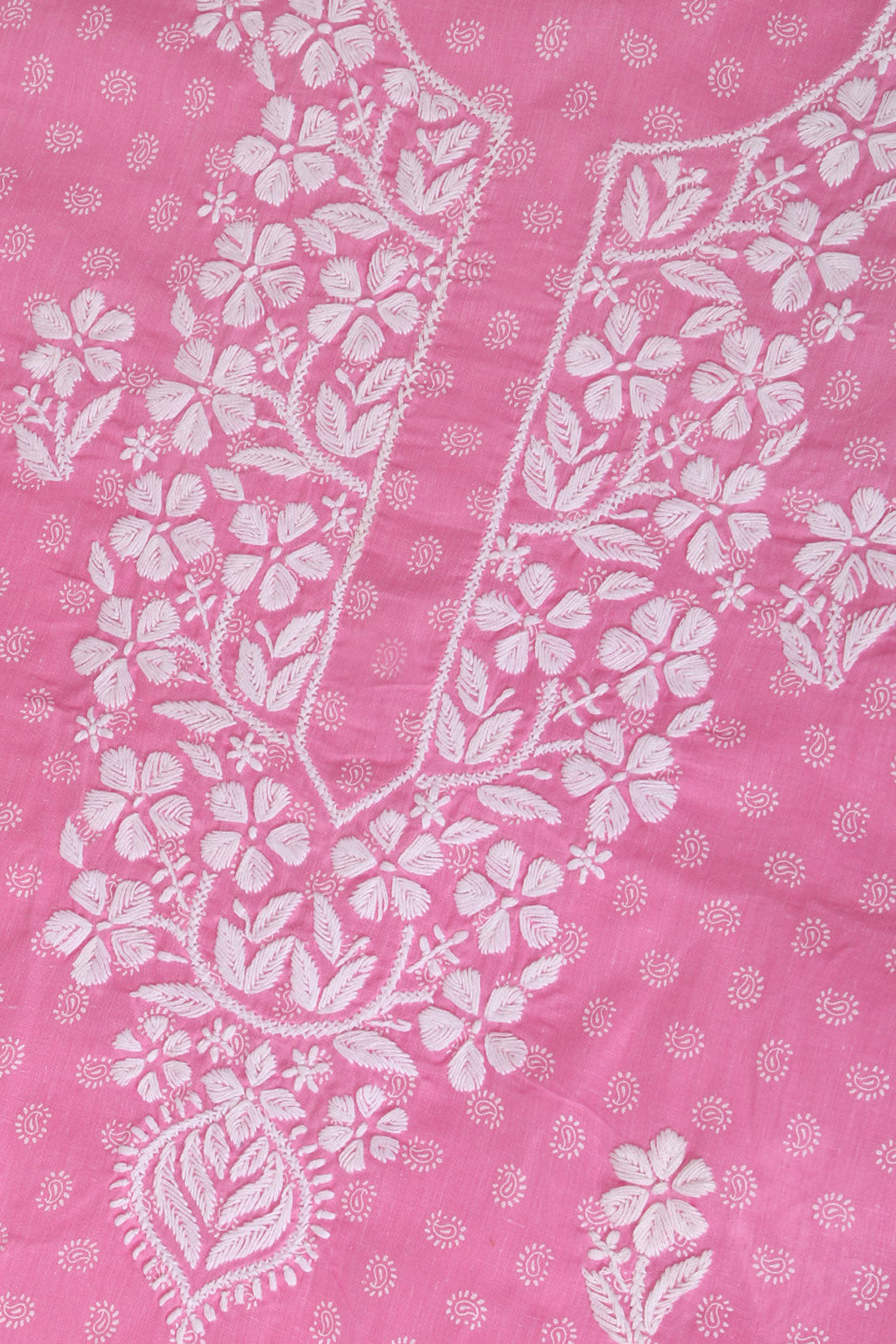 PInk-&-White-Cotton-Embroidery-Chikankari-Dress-Material