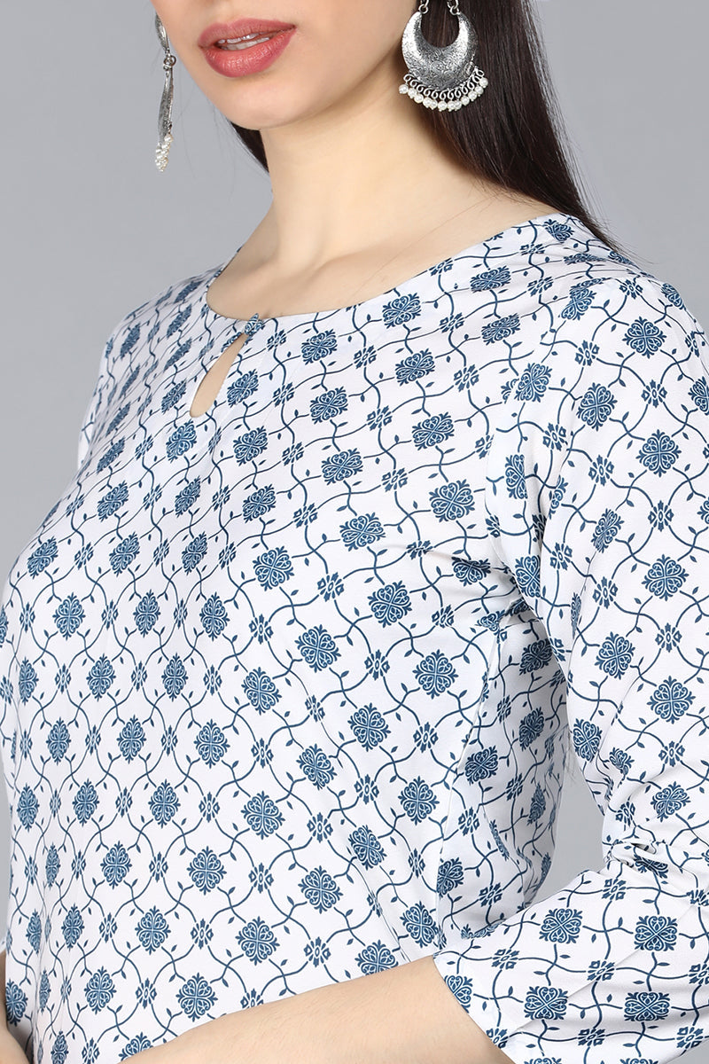 White-Poly-Crepe-Ethnic-Motifs-Straight-3-Piece-Kurta-Set