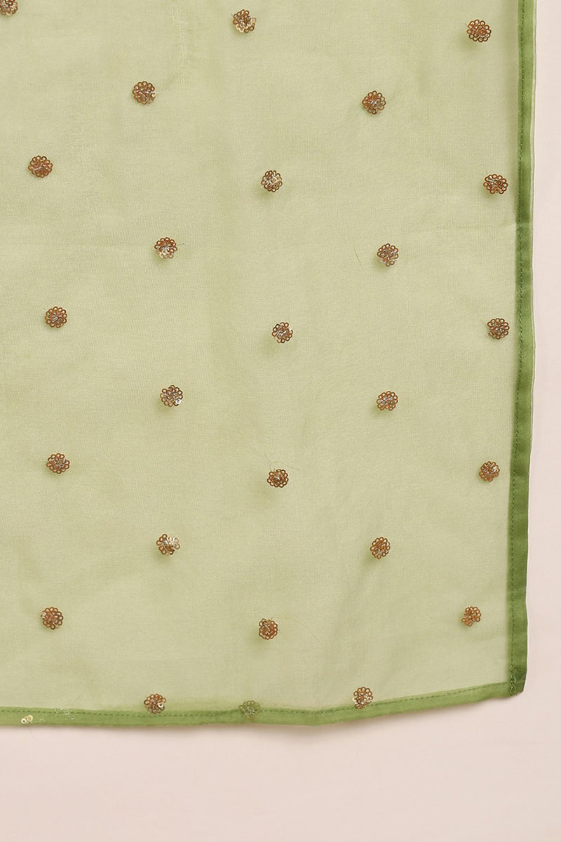 Green-Poly-Silk-Solid-Yoke-Design-3-Piece-Kurta-Set