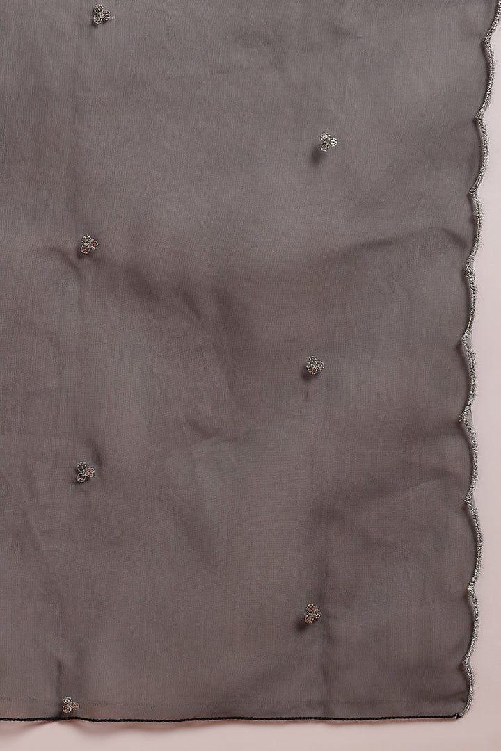 Black-Poly-Silk-Straight-Suit-Set