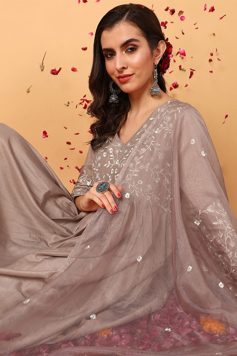 Nude-Silk-Blend-Solid-Embroidered-Flared-Suit-Set