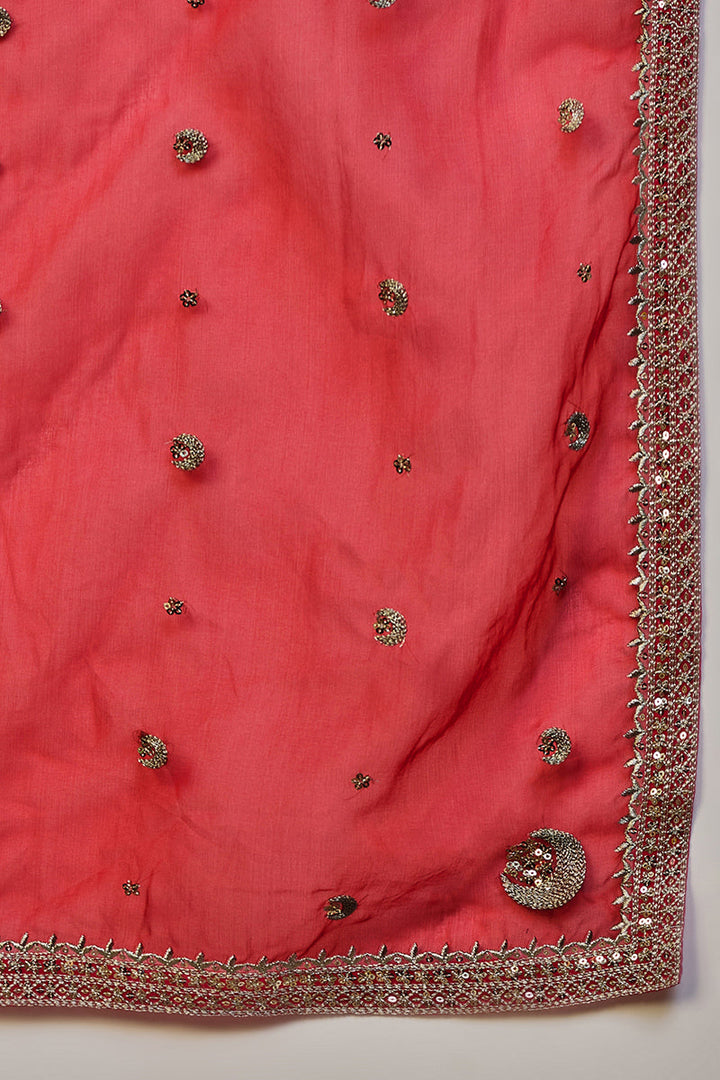 Pink-Silk-Blend-Solid-Embroidered-Straight-Kurta-Set