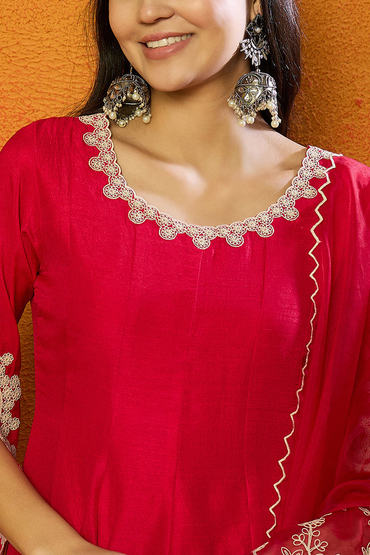 White-Silk-Blend-Embroidered-Straight-3-Piece-Kurta-Set