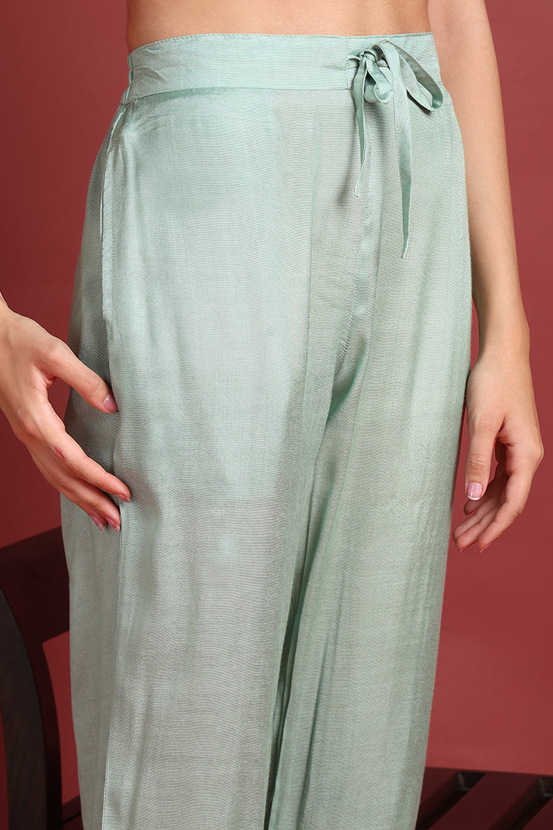 Sea-Green-Organza-Solid-Embroidered-Anarkali-Set