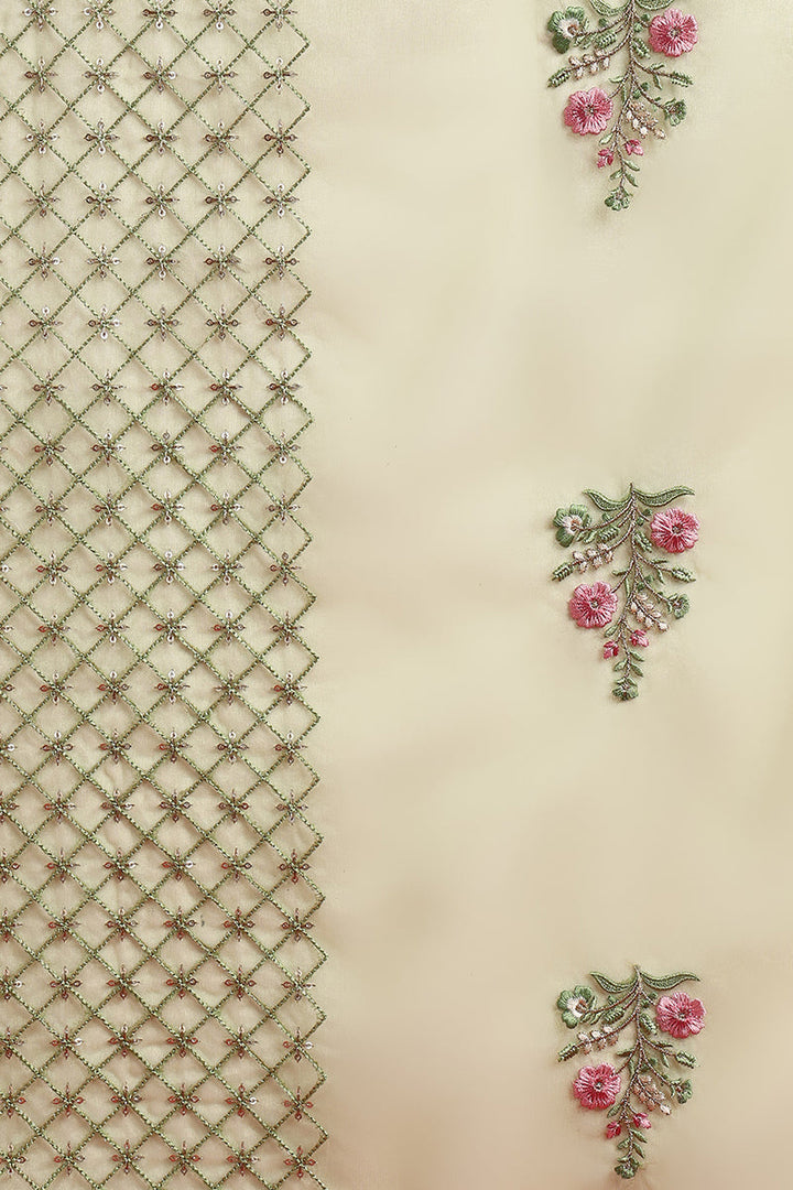 Green-Silk-Blend-Solid-Embroidered-Straight-3-Piece-Kurta-Set
