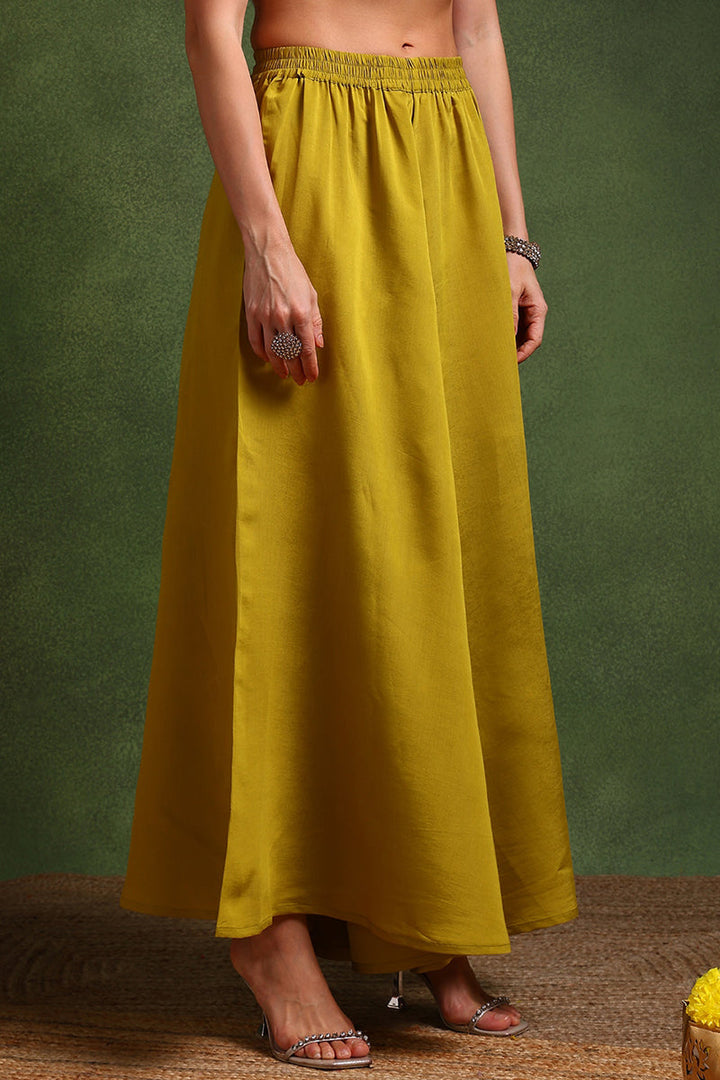 Lime-Green-Silk-Blend-Embroidered-Straight-Palazzo-Set