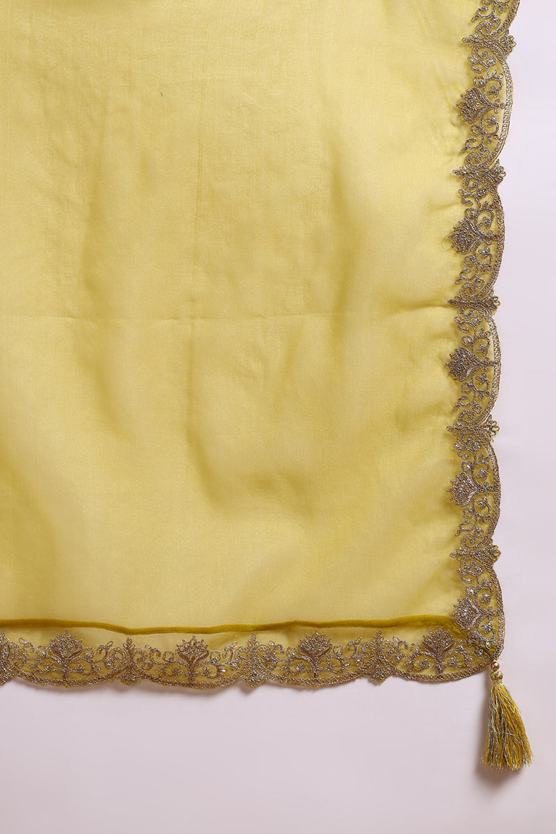 Lime-Green-Silk-Blend-Embroidered-Straight-Palazzo-Set