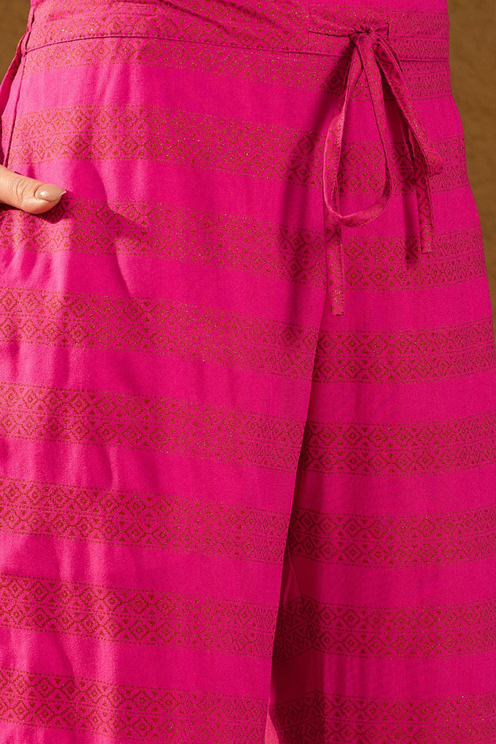 Pink-Viscose-Rayon-Motifs-Printed-Straight-3-Piece-Kurta-Set