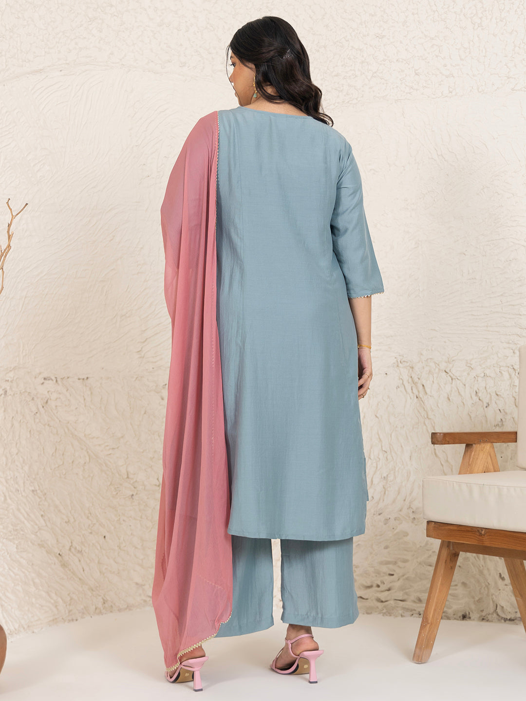 Light-Blue-Chinon-Embroidery-3-Piece-Kurta-Set