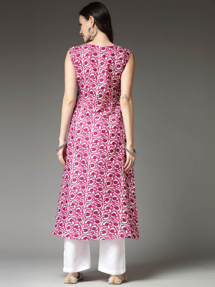 Purple-Cotton-Floral-Printed-A-Line-Kurta-Only