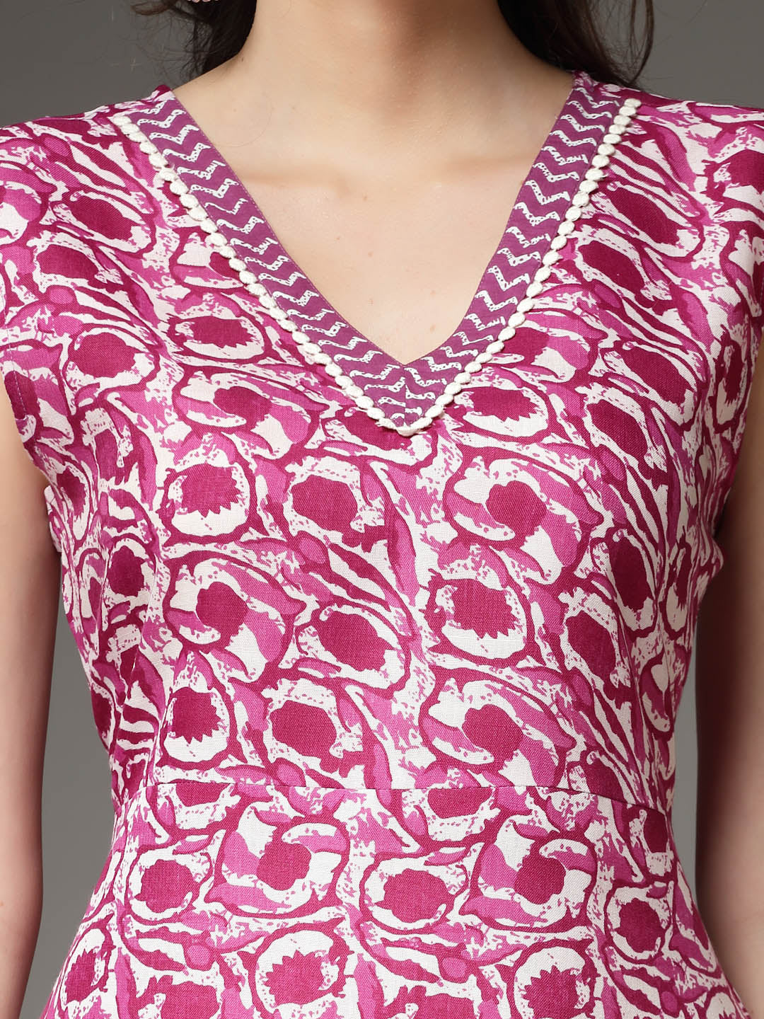 Purple-Cotton-Floral-Printed-A-Line-Kurta-Only