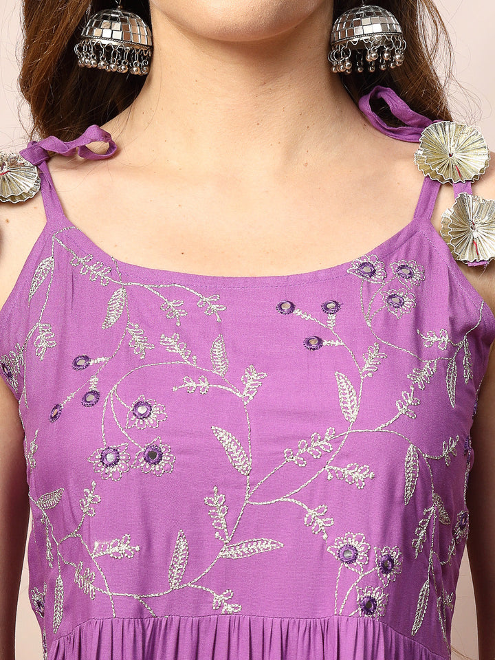 Purple-Cotton-Embroidered-Kurta-&-Dupatta-Only
