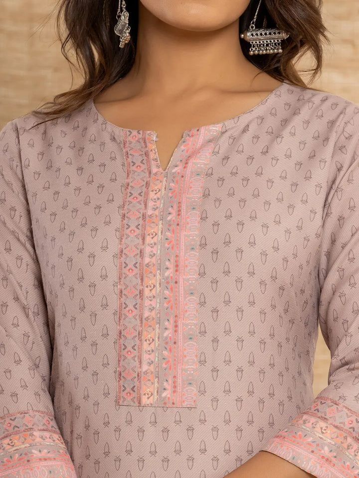 Peach-Cotton-A-Line-Digital-Print-Straight-Kurta