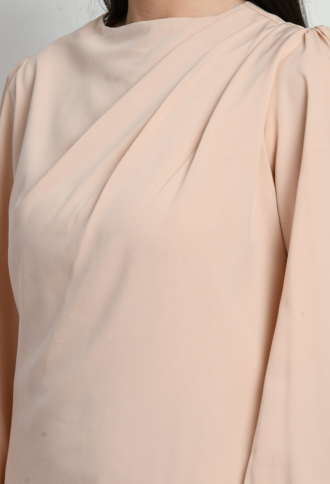 Peach-Cotton-Blend-Genius-Pleat-Detail-Top