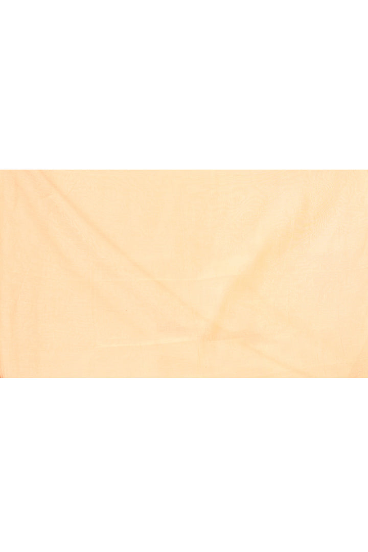 Peach-Golden-Pure-Zari-Tissue-Maheshwari-Plain-Saree