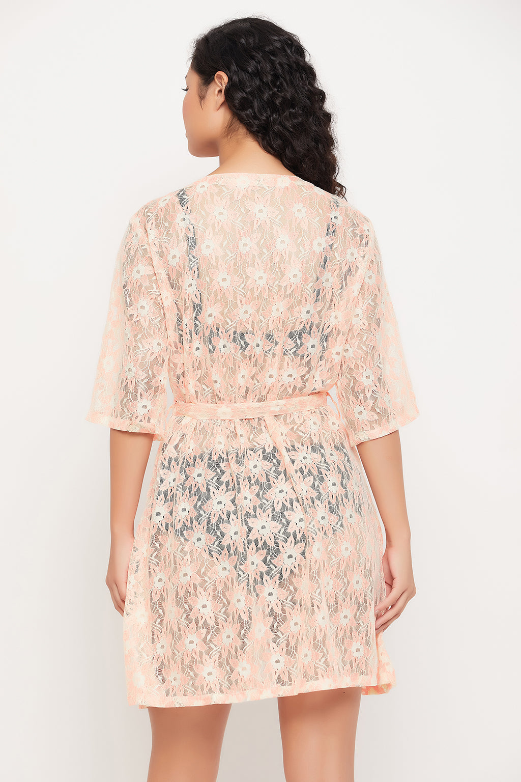 Peach-Lace-Chic-Basic-Sheer-Robe