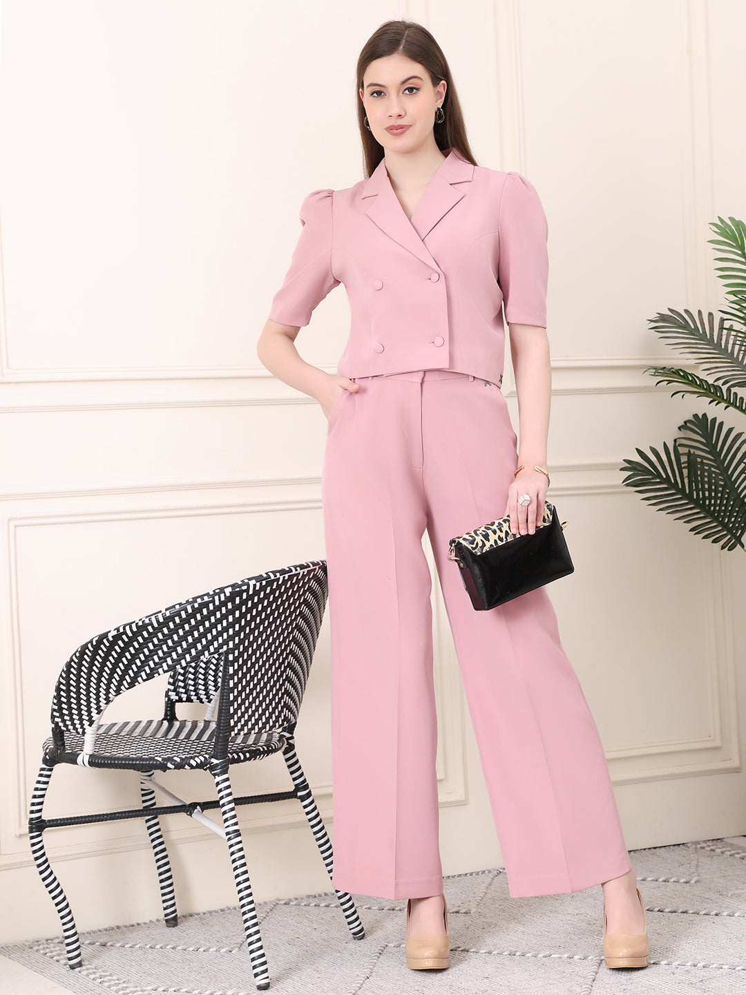 Pink-Blended-Fierce-&-Fabulous-Crop-Blazer-&-Wide-Leg-Trouser