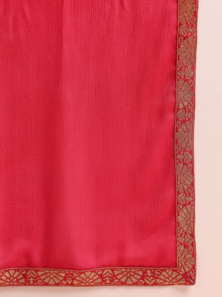 Pink-Chanderi-Silk-Ethnic-Motifs-3-Piece-Kurta-Set