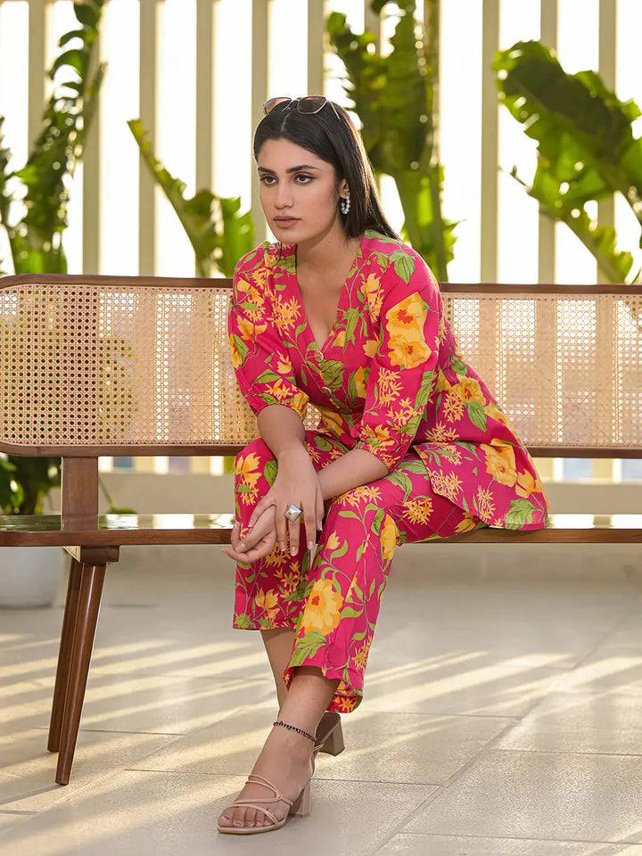 Pink-Cotton-Ethnic-Motifs-Printed-Co-Ord-Set