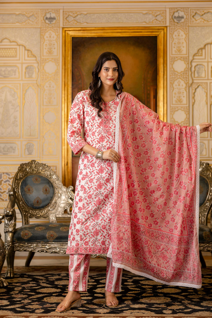 Pink-Cotton-Printed-3-Piece-Kurta-Set