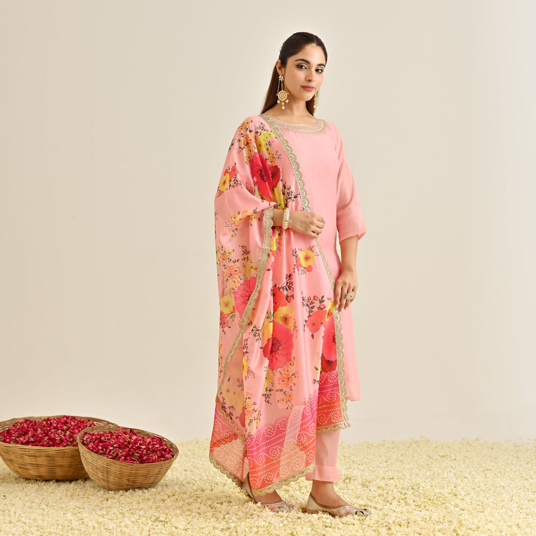 Pink-Poly-Chanderi-Embroidered-Yoke-Detail-3-Piece-Kurta-Set