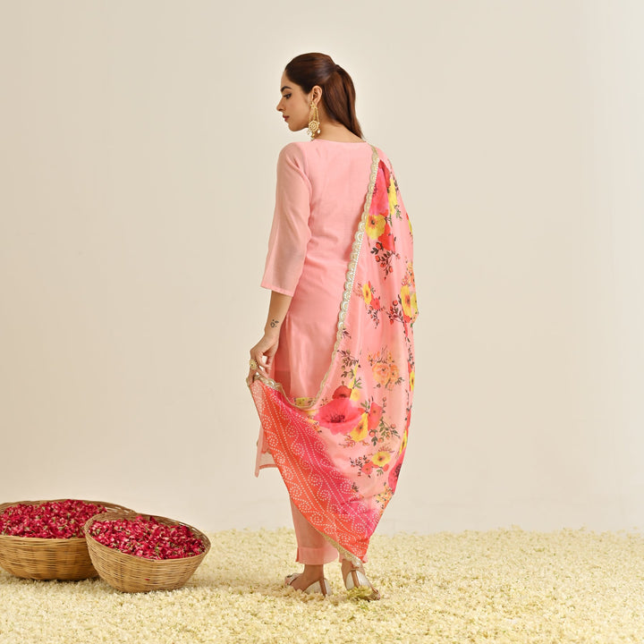 Pink-Poly-Chanderi-Embroidered-Yoke-Detail-3-Piece-Kurta-Set