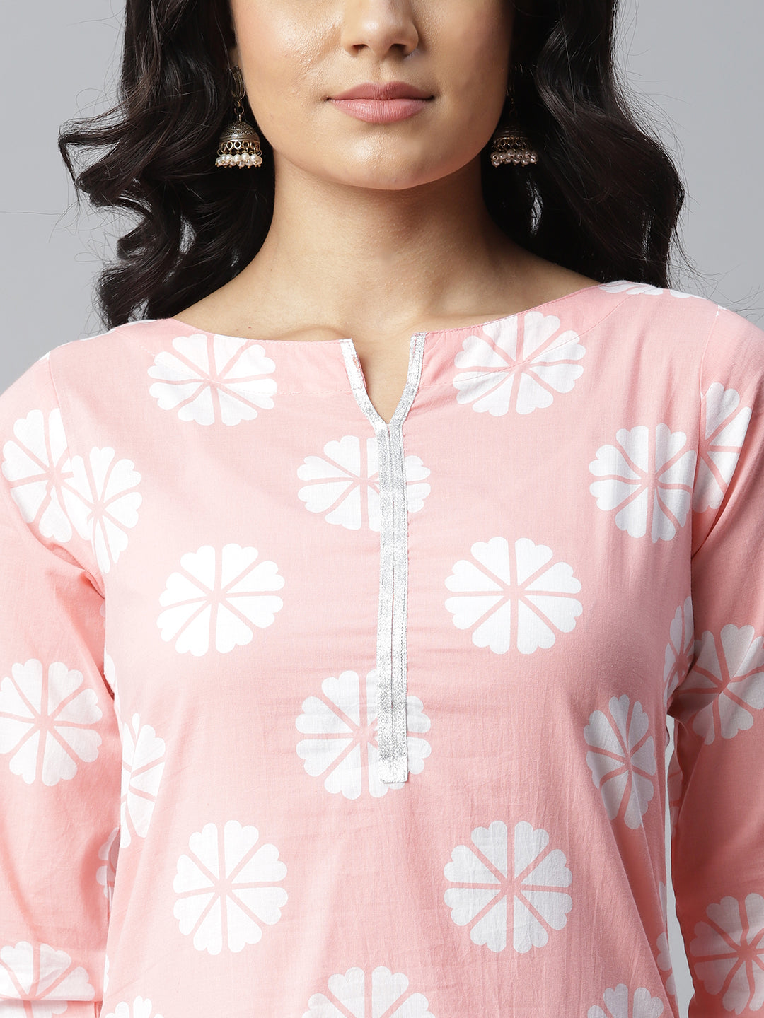 Purple-Rayon-Bandhej-Printed-3-Piece-Kurta-Set