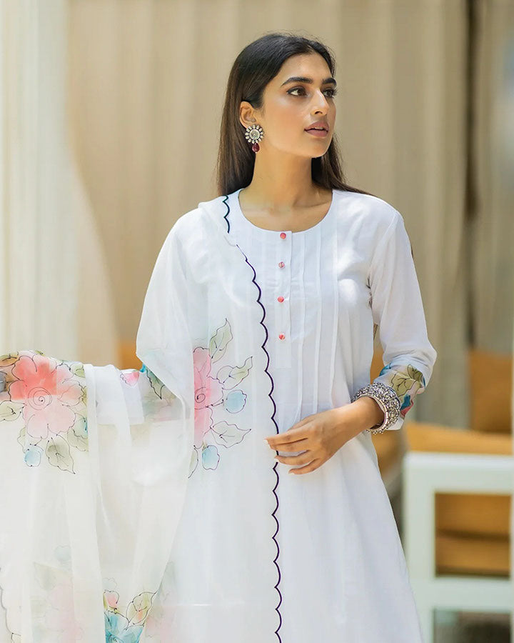 White-Organza-Bordered-3-Piece-Kurta-Set