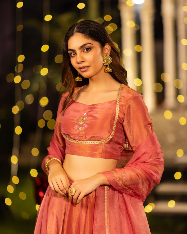 Rose-Gold-Tissue-3-Piece-Lehenga-Set