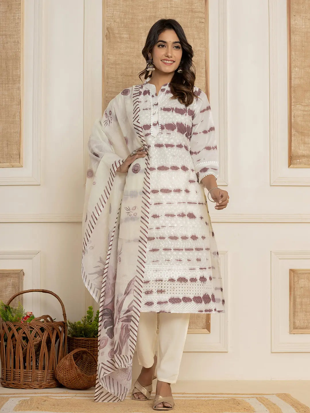 Purple-Cotton-Embroidery-Have-A-Lining-3-Piece-Kurta-Set