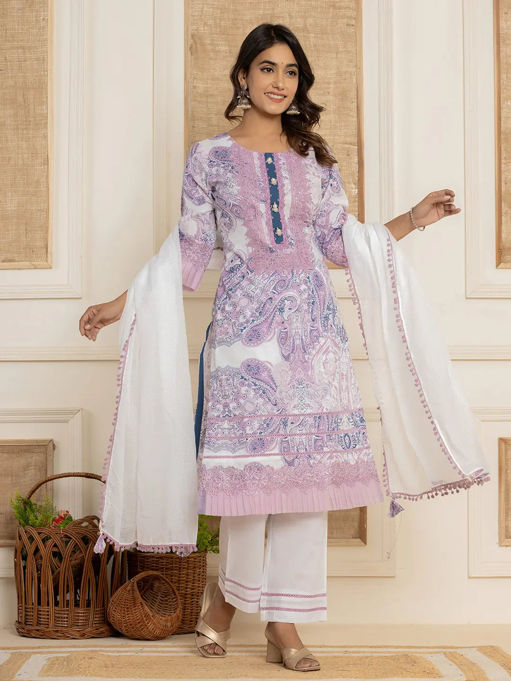 Purple-Cotton-Ethnic-Motifs-Print-Straight-3-Piece-Kurta-Set