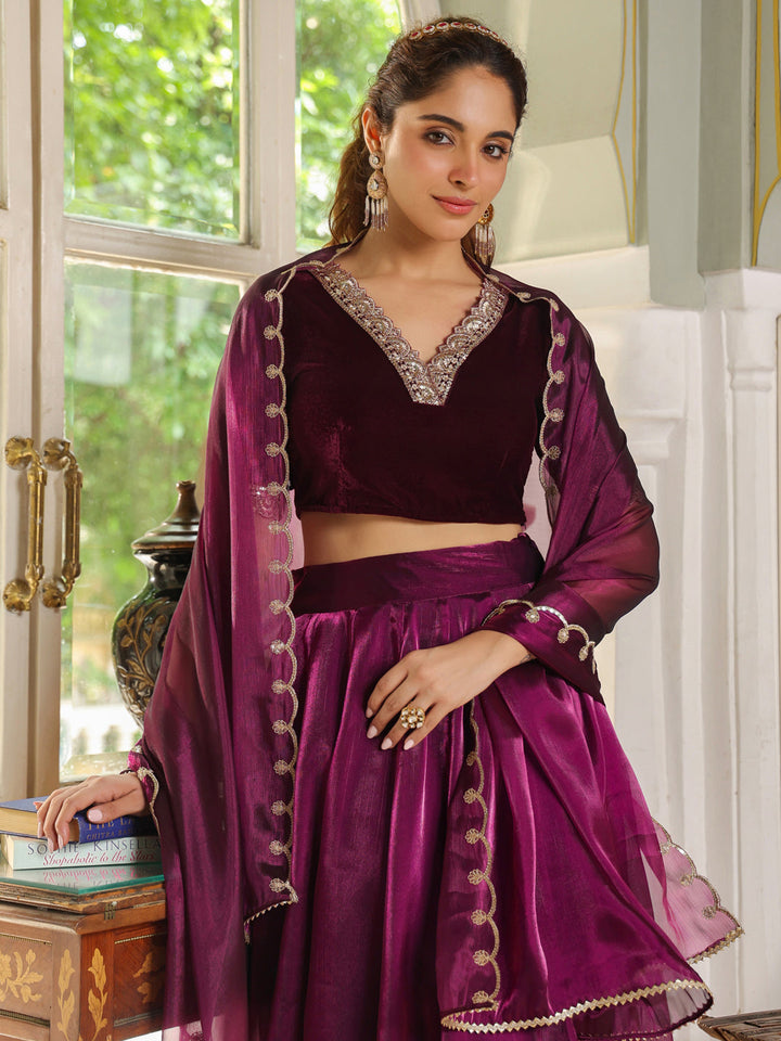 Purple-Velvet-Embroidered-Lehenga-Set