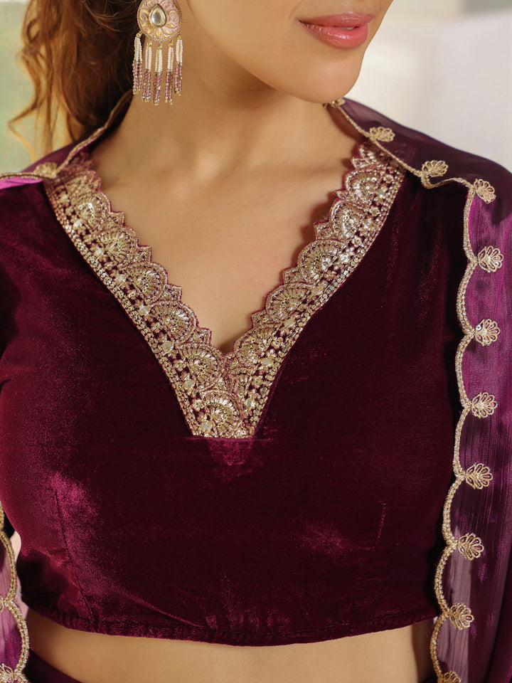 Purple-Velvet-Embroidered-Lehenga-Set