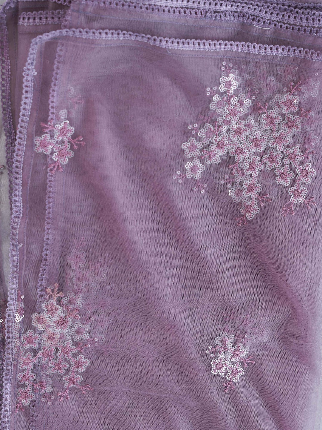 Purple-Poly-Silk-Kurta-And-Pant-With-Dupatta-