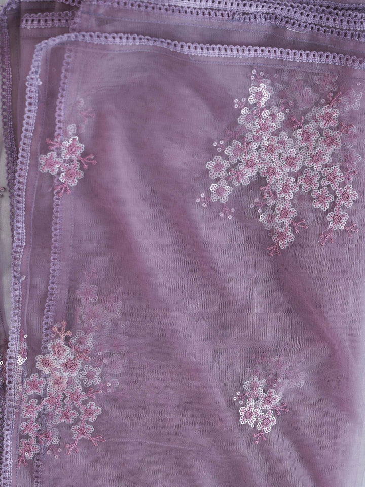 Purple-Poly-Silk-Kurta-And-Pant-With-Dupatta-